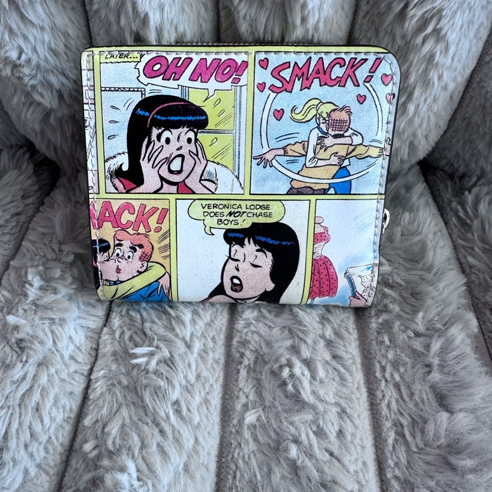 Kate Spade Archie Comic Print Zip Wallet - Picture 2 of 4